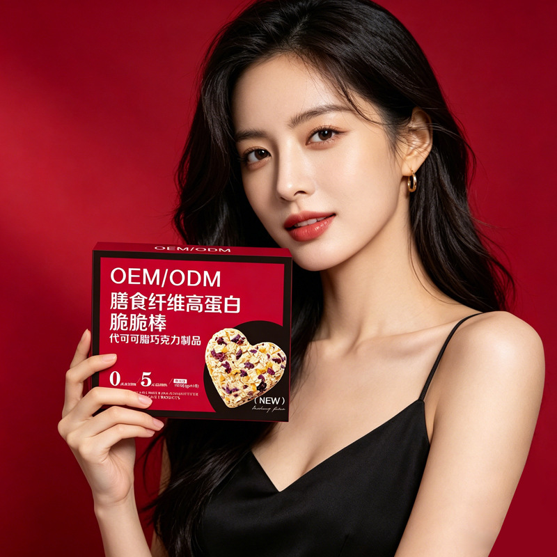 膳食纤维高蛋白脆脆棒OEM 酥棒代加工源头厂家贴牌定制强效饱腹